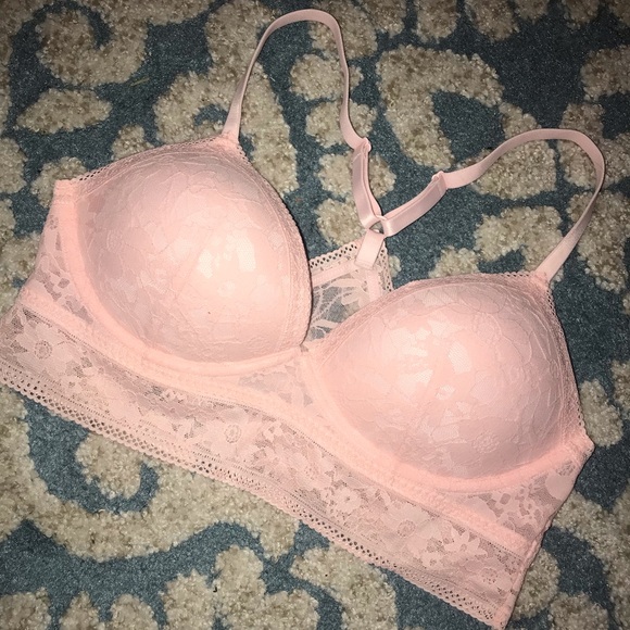 Soft Pink Victoria Secret Bralette - Picture 1 of 3